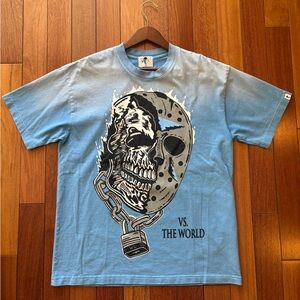 Warren LotasBlue Graphic Men's T-Shirt